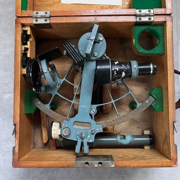 Sextant - Gegoten messing, Messing - Tamaya & Co Ltd ,Ginza