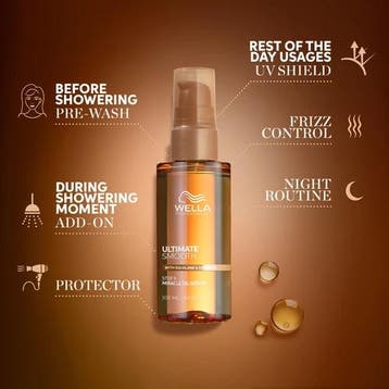 Wella Professionals Ultimate Smooth Oil Serum (Haarolie), Verzenden, Nieuw