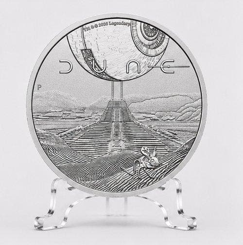 Tuvalu. 1 Dollar 2026 – Dune – 1 oz Silver Coin – Ag .9999 –, Postzegels en Munten, Munten | Europa | Niet-Euromunten