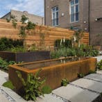 Vijverbak Cortenstaal | Rechthoek | Vierkant | Aluminium, Verzenden, Nieuw