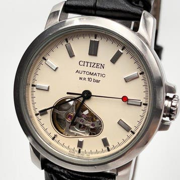 Citizen - Automatic Open Heart 21-Jewel - Zonder, Sieraden, Tassen en Uiterlijk, Nieuw