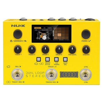 NUX NML-3DLS Dual Loop Stereo Looper Voetschakelaar, Ophalen of Verzenden, Nieuw