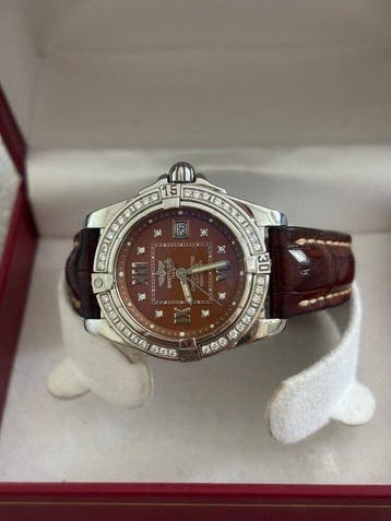 Breitling - Cockpit Lady Diamond - A71356 - Dames - 1995, Nieuw