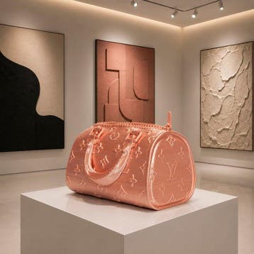 Andy Pop (XX-XXI) - Couture Bag — Rose Champagne Edition