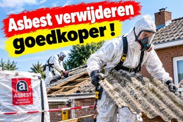 ASBEST VERWIJDEREN/AFVOEREN DEZE MAAND VEEL GOEDKOPER, Asbestverwijdering, Sloopwerk binnen