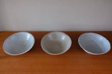 Set kommen (3) - Keramiek - Jepara Shipwreck - 1100s