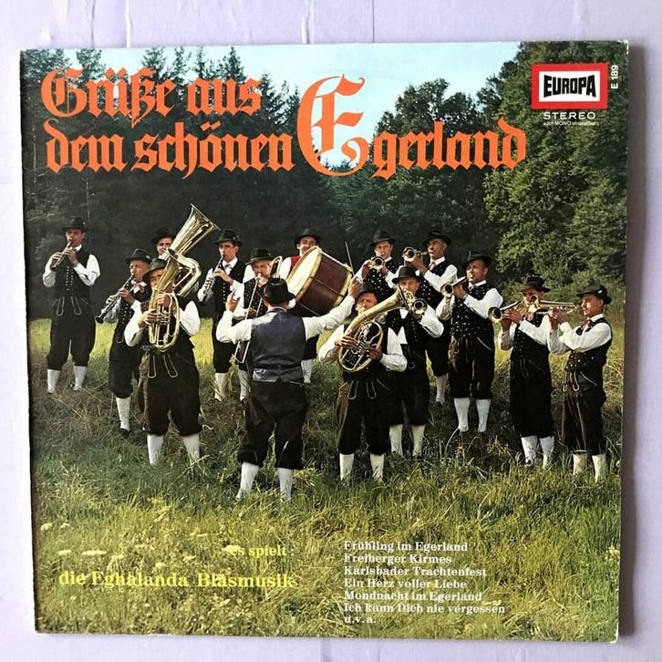 Eghalanda Blasmusik – Grüße Aus Dem Schönen Egerland (1-12-, Cd's en Dvd's, Vinyl | Wereldmuziek, Ophalen of Verzenden