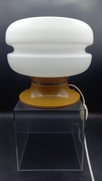 Napako - Josef Hurka - Tafellamp - Opaline glas - Bureaulamp