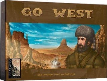 Go West! Bordspel, Hobby en Vrije tijd, Gezelschapsspellen | Bordspellen, Verzenden, Nieuw