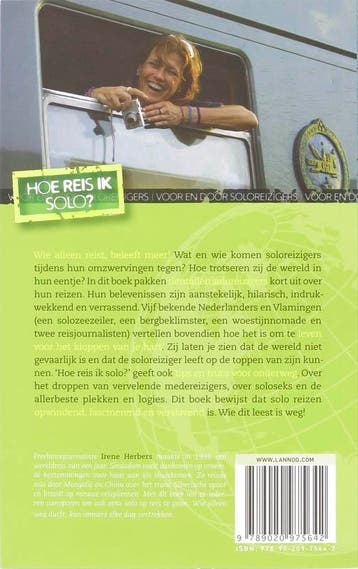 Hoe reis ik solo? / Serie voor de wereldreiziger I. Herbers, Boeken, Verzenden, Gelezen, I. Herbers
