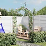 vidaXL Tuinboog speer ontwerp donkergroen, Tuin en Terras, Verzenden, Nieuw