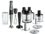 Braun MultiQuick 9 MQ9187XLI - Staafmixer - 1200W - Zwart, Verzenden, Zo goed als nieuw