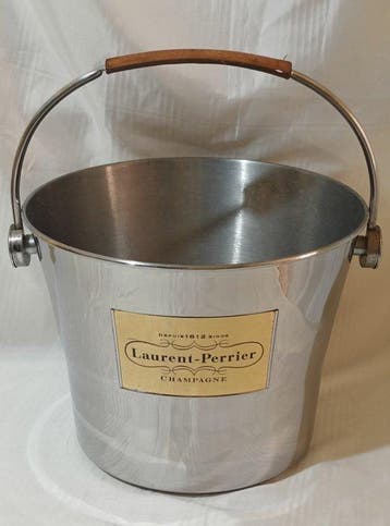 Laurent-Perrier - Champagne koeler - staal - huid - Grote