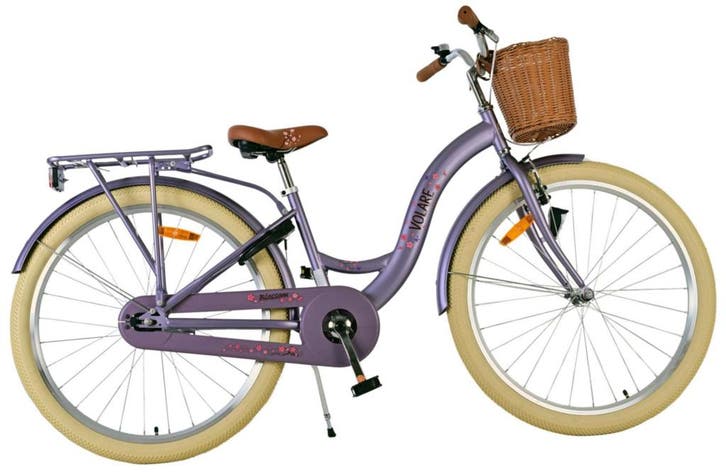 Volare Blossom Kinderfiets - Meisjes - 26 inch - Paars, Fietsen en Brommers, Fietsen | Kinderfietsjes, 20 inch of meer, Nieuw