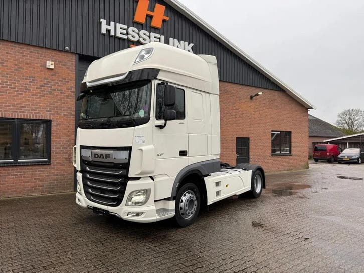DAF XF 480 DAF XF 480 SSC Super Space 2x tank ACC LED 353.06, Auto's, Vrachtwagens, Automaat, BTW verrekenbaar, Diesel, Wit, ABS