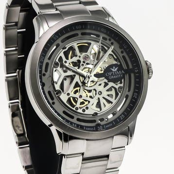 Optima - Gravity Swiss Made Automatic Watch - OSA475SK-SS-9, Nieuw