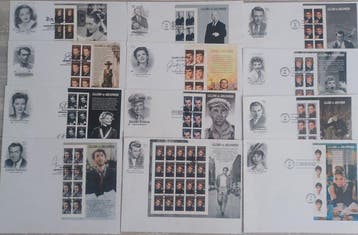 Verenigde Staten van Amerika. 12 x Legends of Hollywood
