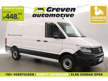 Volkswagen Crafter 2.0 TDI L3H3 140PK | 3000kg Trekgew. |, Automaat, Euro 6, Volkswagen, Wit