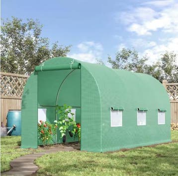 Ruime Kweekkas 450x200cm voor Tuin en Terras Plantengroei, Boeken, Verzenden, Nieuw