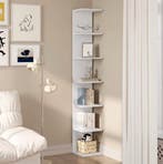 Nieuwe Modulaire Boekenkast Wit 7-Laags of 4 -Laags Modulair, Verzenden, Nieuw