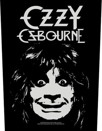 Ozzy Osbourne Madman - Rugpatch officiële merchandise, Ophalen of Verzenden, Nieuw, Kleding