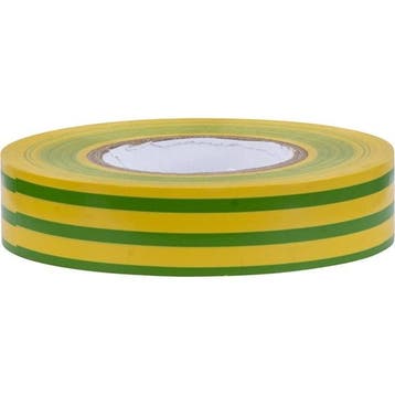 Isolatietape - Yurga - Groen/Geel - 20mmx18m, Ophalen of Verzenden, Nieuw, Overige materialen