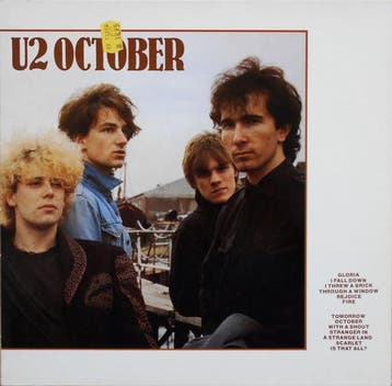 U2 - October, Ophalen of Verzenden, Gebruikt