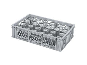 BASIC glazenkrat - 600 x 400 x H 154 mm voor 24 glazen -, Ophalen of Verzenden, Nieuw