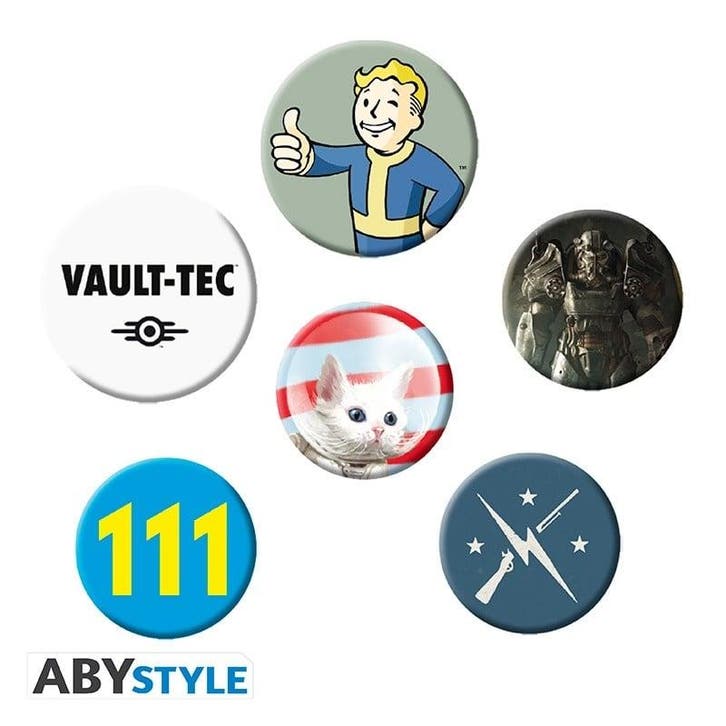 Fallout Badge Pins, Verzamelen, Film en Tv, Nieuw, Ophalen of Verzenden
