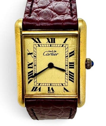 Cartier - Tank Must de Cartier - 6 187433 - Unisex - 1980, Sieraden, Tassen en Uiterlijk, Horloges | Heren, Nieuw