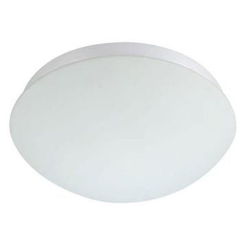 LED Plafondlamp met Bewegingssensor - Opbouw -  E27 - Wit, Ophalen of Verzenden, Nieuw, Kunststof, Overige fittingen