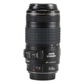 Canon EF 70-300mm f/4-5.6 IS USM met garantie, Gebruikt, Canon, Canon EF, Telelens