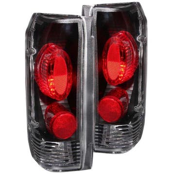 ANZO 1989-1996 Ford F-150 Taillights Black, Ophalen of Verzenden, Nieuw