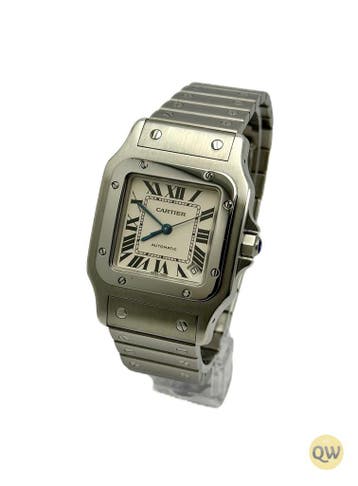 Cartier Santos Galbée XL, Sieraden, Tassen en Uiterlijk, Horloges | Heren, Ophalen of Verzenden, Zo goed als nieuw, Polshorloge