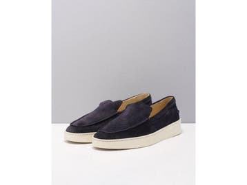 Greve 2301 - Loafers - Suède - Blauw 43,5 (9+), Verzenden, Nieuw