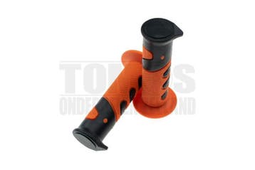 Handvatset MKX Cross 922X zwart / oranje 22mm / 24mm univ..., Ophalen of Verzenden, Nieuw, MKX