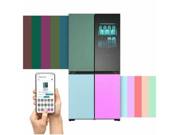 LG GMV960NNME - Amerikaanse koelkast - InstaView MoodUP, Verzenden, Zo goed als nieuw