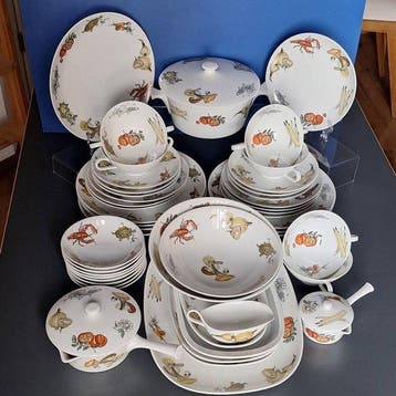 K&A Krautheim - Tafelservies (47) - Porselein - modern uit