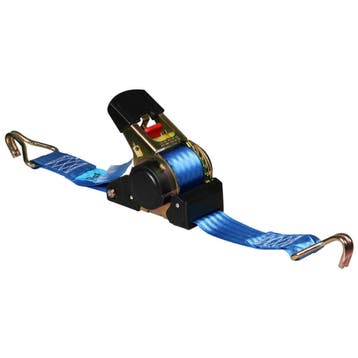 Zelfoprollende Spanband 50 mm 1,5 Ton 4,5M met Spitshaken, Verzenden, Nieuw