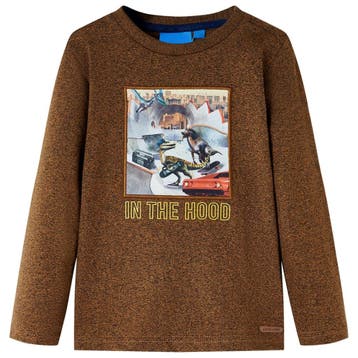 vidaXL Kindershirt met lange mouwen 116 gemêleerd, Verzenden, Nieuw