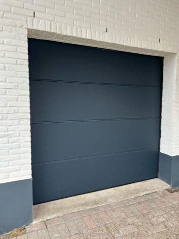 Div m elektrische Sectionaal Garagedeuren B.v 300x215 € 845, Ophalen of Verzenden, Nieuw, Metaal, Garagedeur