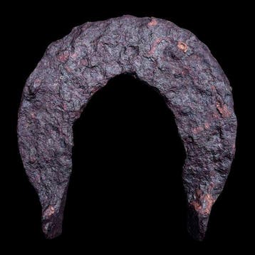 Middeleeuws IJzer Zeldzaam hoefijzer - Rare ancient medieval