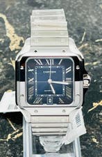 Cartier Santos SANTOS L REF. WSSA0071 - Nieuw 2025, Overige merken, Staal, Staal, Polshorloge