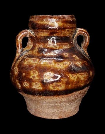 Oud-Chinees - Vaas van geglazuurde keramiek - Ming-dynastie