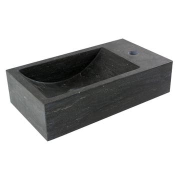 Hardstenen fonteintje Saniflex recto rechts, Verzenden, Nieuw