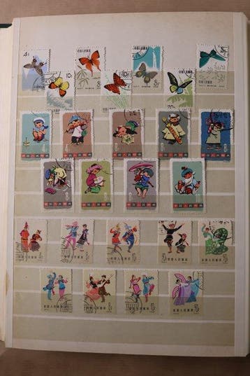 China 1898/1980 - Lot in Yvert stockboek (geen minimumprijs), Gestempeld
