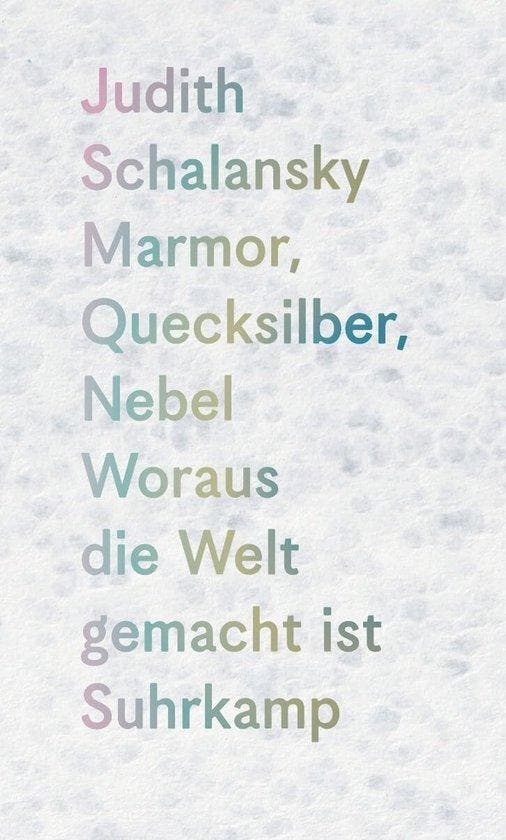 9783518432013 Marmor, Quecksilber, Nebel, Boeken, Romans, Nieuw, Verzenden