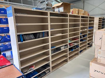 Metalen Magazijnkasten - Vakkenkast - Incl vakverdelers, Ophalen