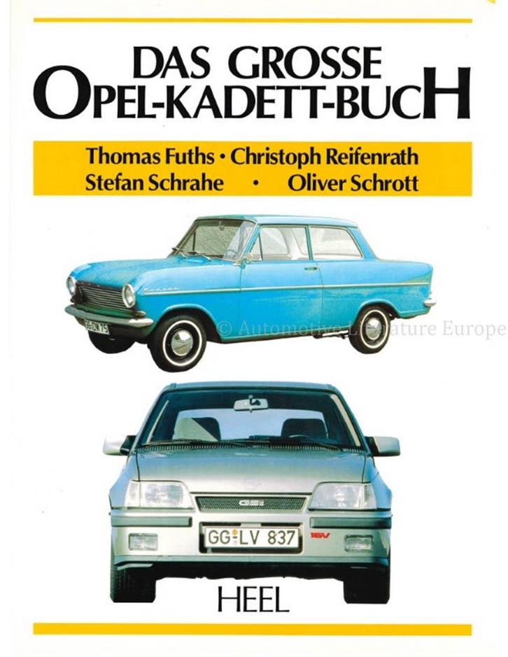 DAS GROSSE OPEL - KADETT BUCH, Boeken, Auto's | Boeken, Opel