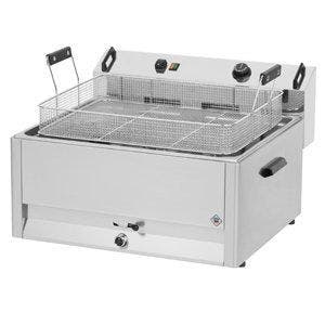 Elektrische Bakkerij Friteuse | 1 x 30 Liter Combisteel, Verzenden, Nieuw in verpakking